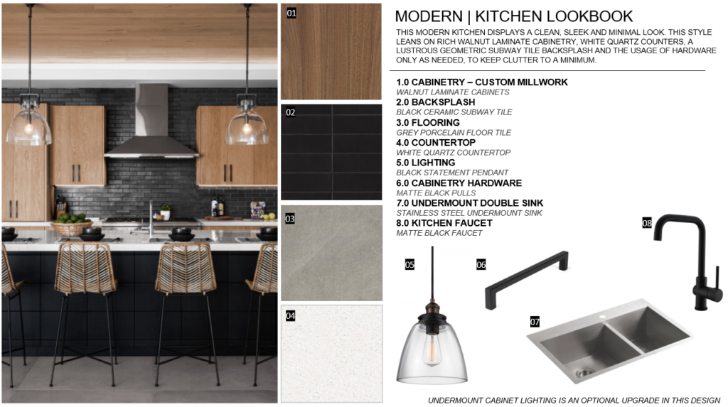 Silvercrest laneway house modern kitchen design