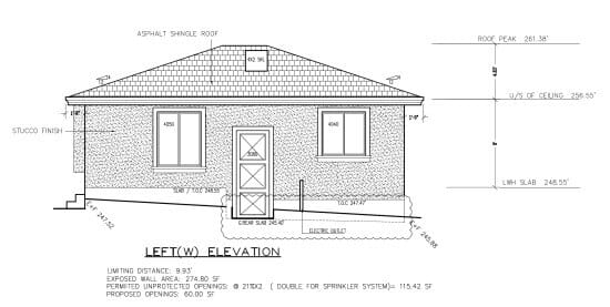 Laneway house guide elevation 1